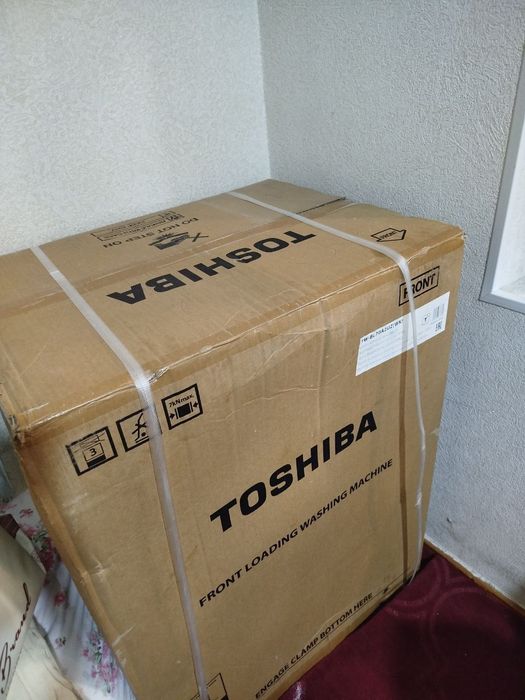 Toshiba kirmashinasi. Karobka holati yangi ishlatilmagan.