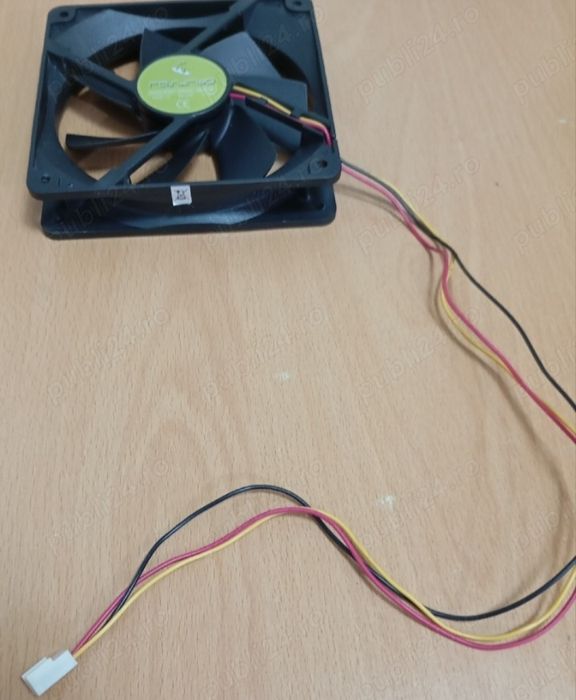 Vand Ventilator Carcasa Rasurbo Basic Silent 120mmx120mmx25mm , 3 pini