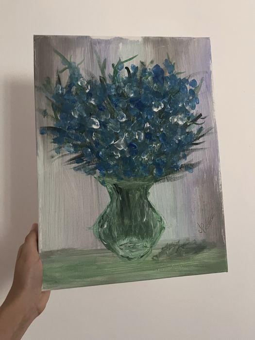 Pictura in acrilic