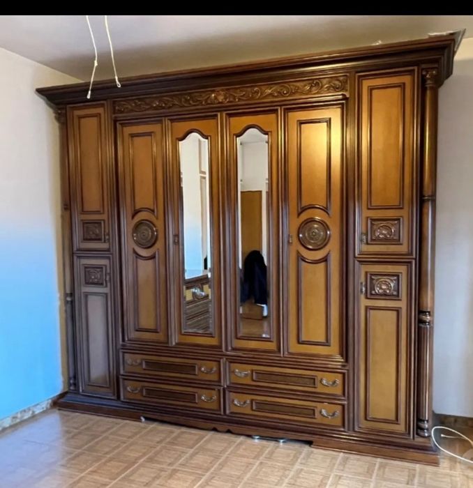 Dormitor complet din lemn masiv