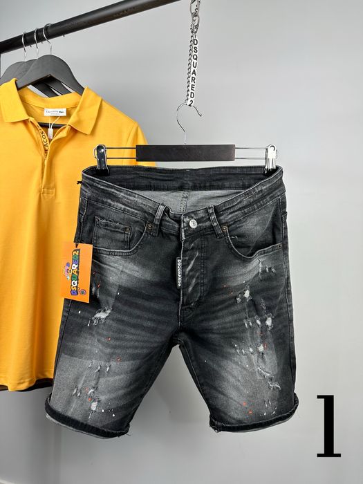Dsquared  брутални мъжки къси  дънки