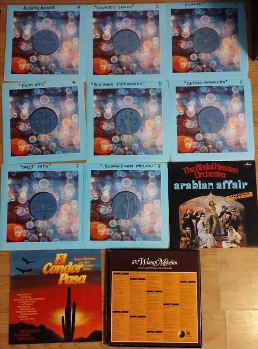 10 disc vinil vinyl muzica instrumentala LOTUL 27