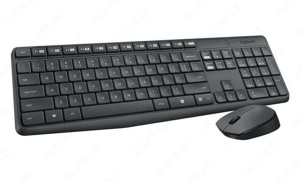 Беспроводная клавиатура и мышь - Logitech MK235