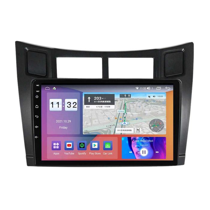 Navigatie Toyota Yaris din 2005 - 2012 , Garantie 2GB 4GB 8GB RAM