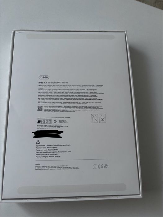 iPad Air 11” M4, 128 GB, 8GB RAM, Wi-Fi – Starlight