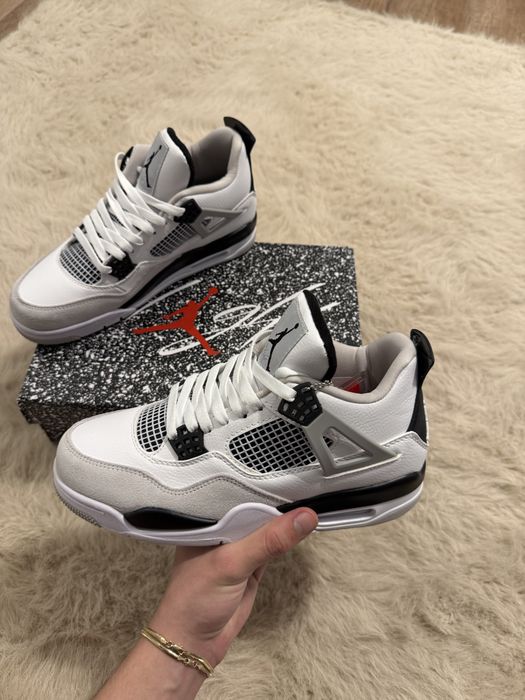 *REDUCERE* Nike Air Jordan 4 Military Black - Verificare colet