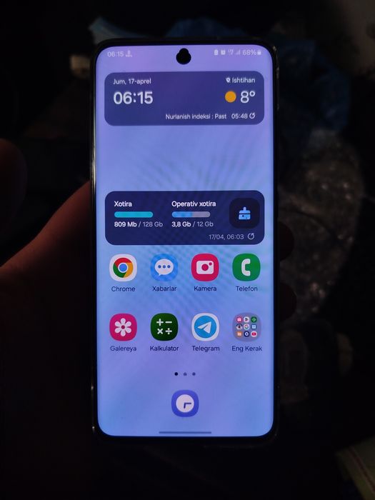 Samsung Galaxy S20 5G yaxshi holatda 12/128GB korea