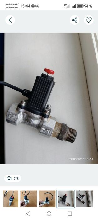 Valva  pentru închidere gaz