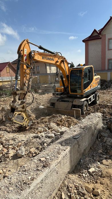 Аренда колесных эксковаторов