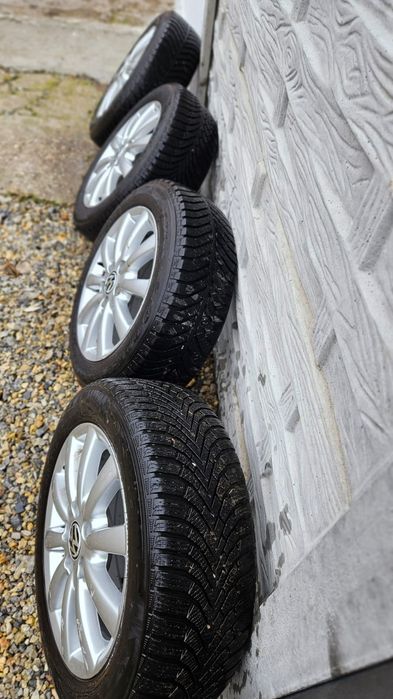 Jante Aluminiu 16 Tzoli Cauciucur noi de Iarna 195 60 16 C