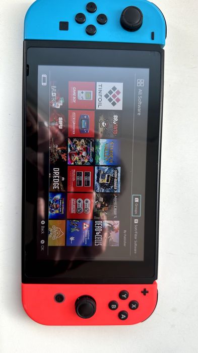 Nintendo Switch V2 с инсталиран PicoFly Modchip