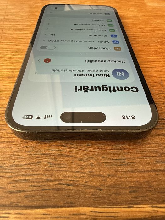 Iphone 14 pro 128 gb negru 80% baterie neverlocked