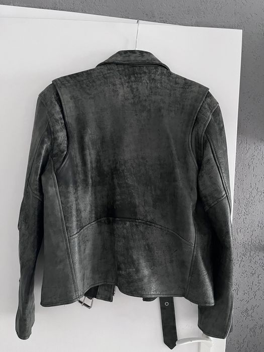 Geaca din piele naturala L