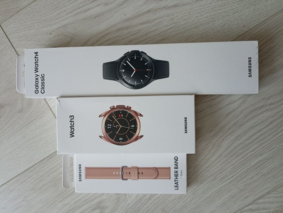 Smartwatch Samsung Galaxy Watch 3, Watch 4 Clasic  Roz și Black
