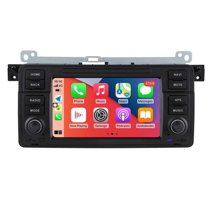 Navigatie BMW E46 , Android 13 Wireless Carplay Garantie Camera