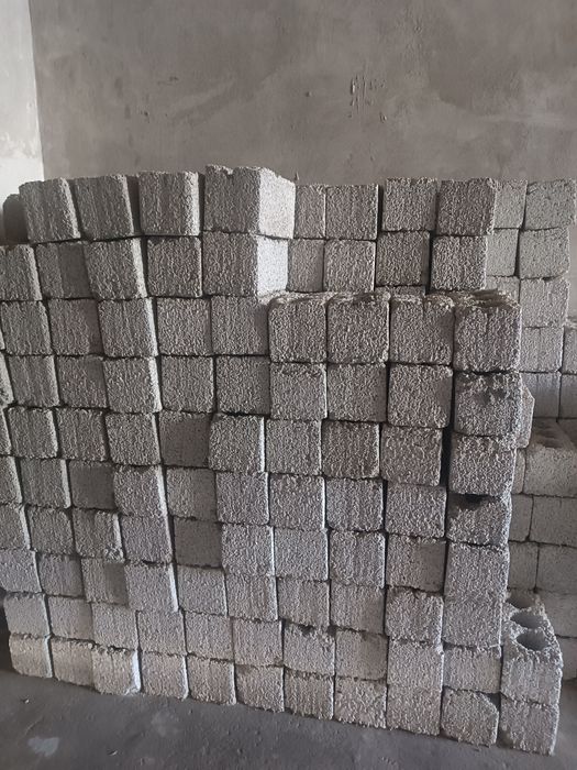 Новые строительные шлакоблоки