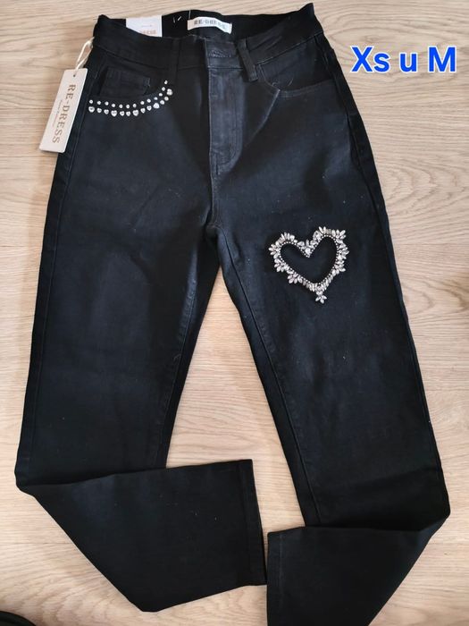 Уникални дънки сърце