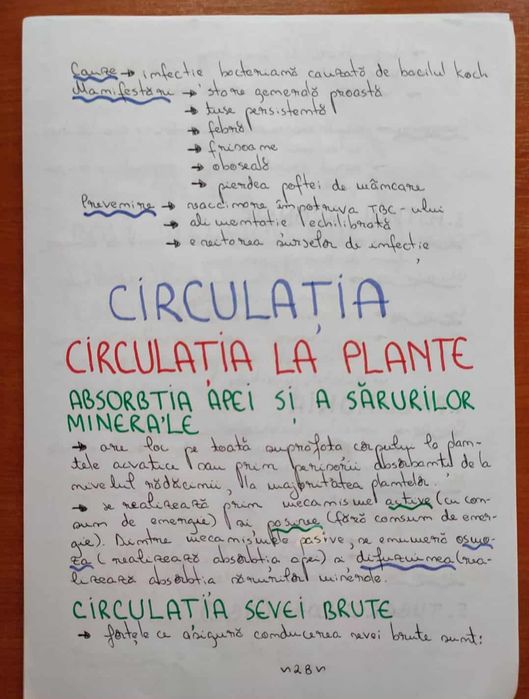 Materie BAC Biologie vegetala și animala