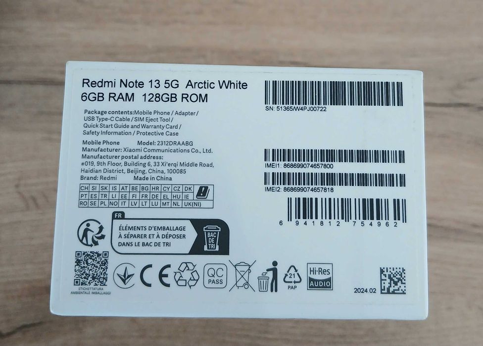 REDMI Note 13 Гаранция