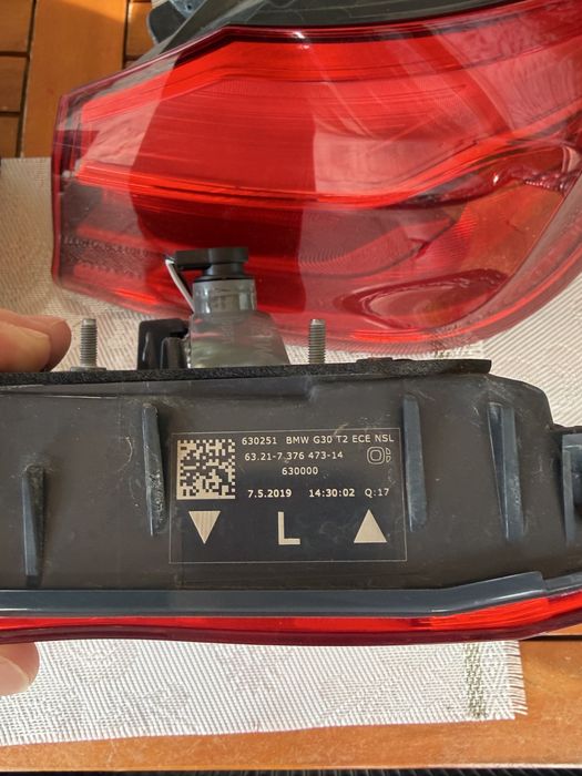 Set stopuri  spate BMW  g 30 2019