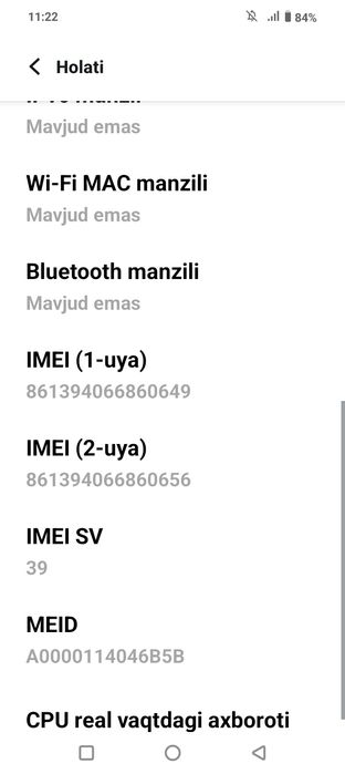 Y 17 S VIVO telefon yaxshi zur idyal telefon