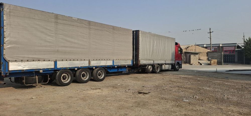 Mercedes Actros Паравоз + Прицеп Сотилади