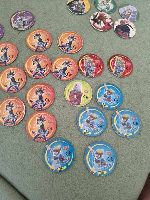 Ретро Колекция Yu-Gi-Oh! и Pokémon Tazos (2002-2006) – Matutano/Чипс