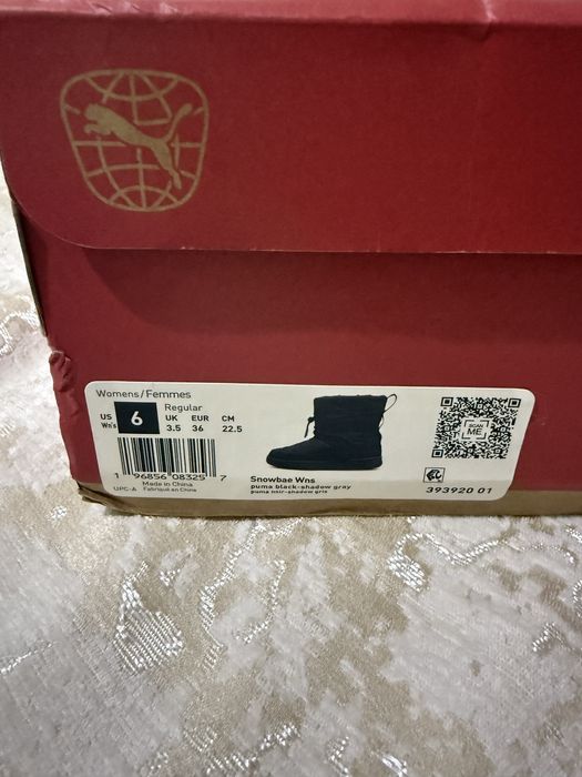 Новые Ботинки puma оригинал