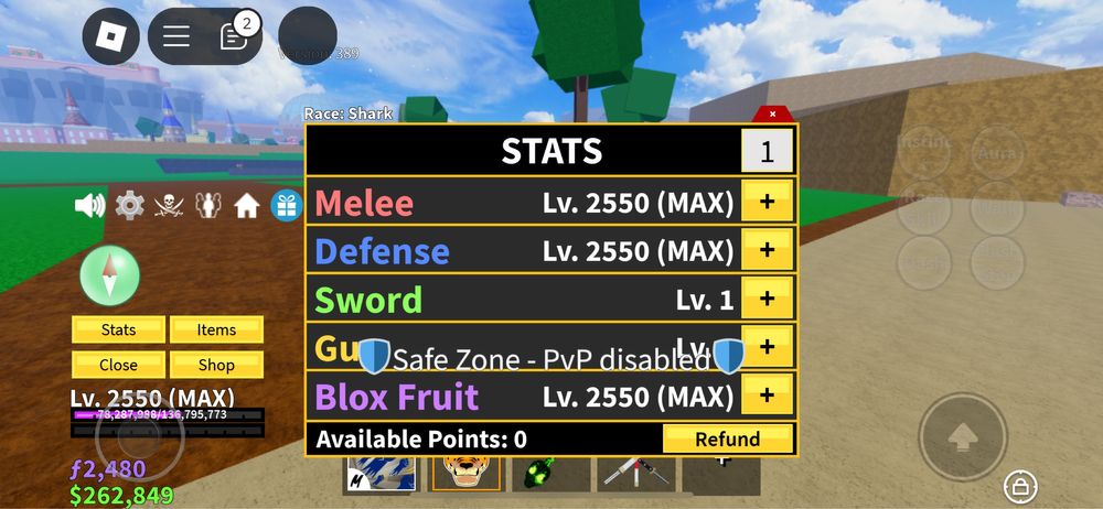 Блок фрутс аккаунт