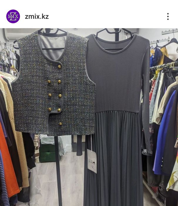 Платье двойка нарядная