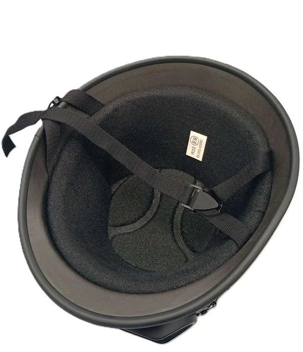 Комплект каска за мотор ретро чопър тип канче войнишка и ретро очила