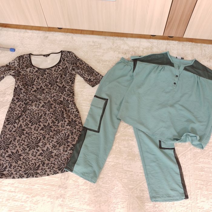 Большая сумка женской одежды