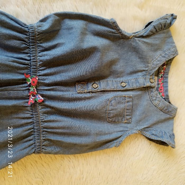 Комбинезон джинсовый Carters д432