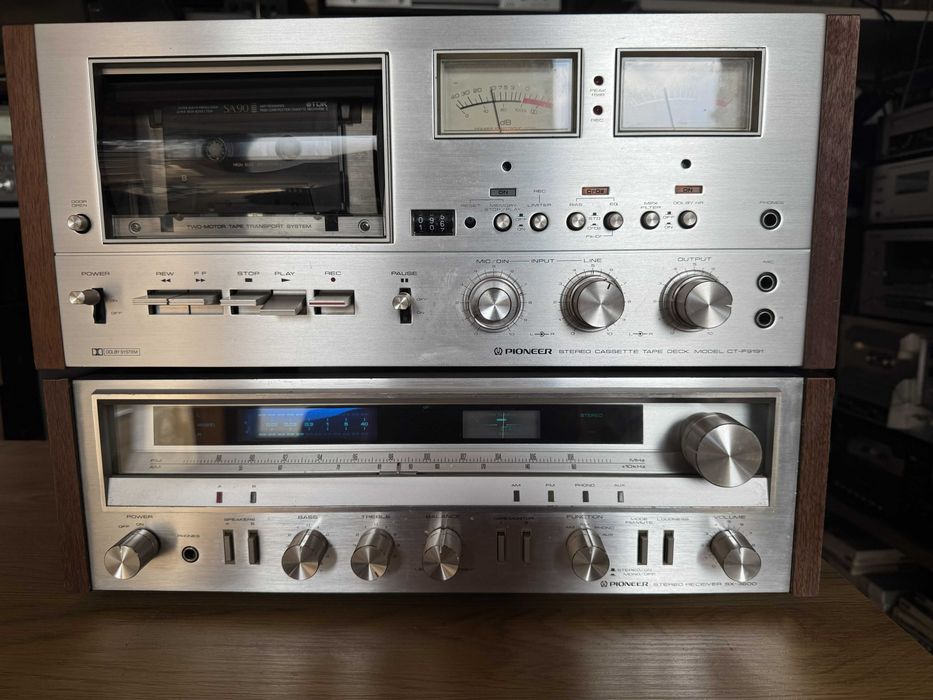 Pioneer SX-3600 si Pioneer CT-F 9191