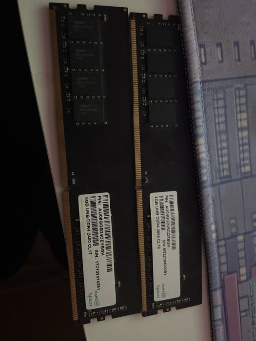 Озу ddr4 две плашки