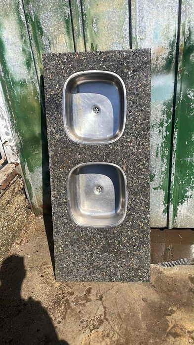 Плот от мозайка с мивки