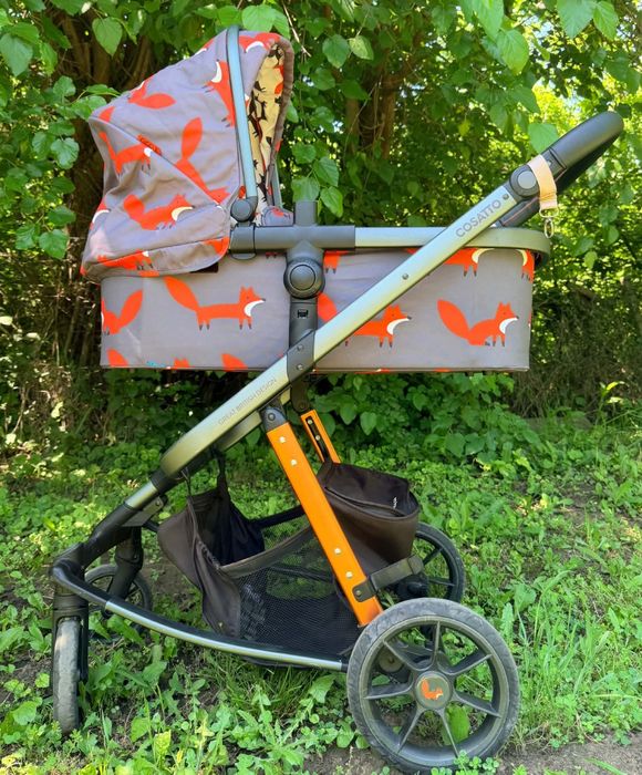 Количка  Cosatto Giggle Quad 3 в 1 Charcoal Mister Fox