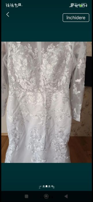 Vând rochie de mireasa sirena
