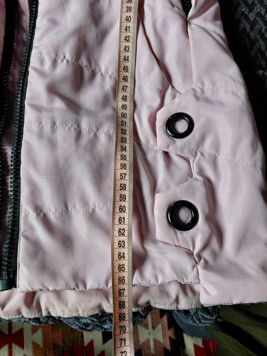 Куртка для девочки 10–13 лет, розовая, недорого