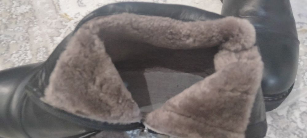 Ботинки зимние, тёплые