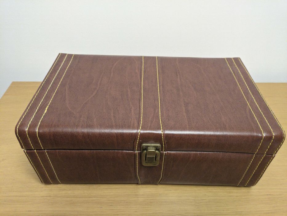 Луксозна италианска кутия за вино Vertini - перфектна за Св. Валентин!