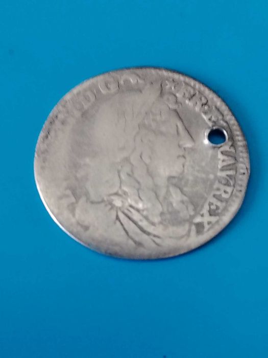 Moneda argint Franta Louis XIV 1660