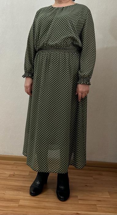 Платье в горошек