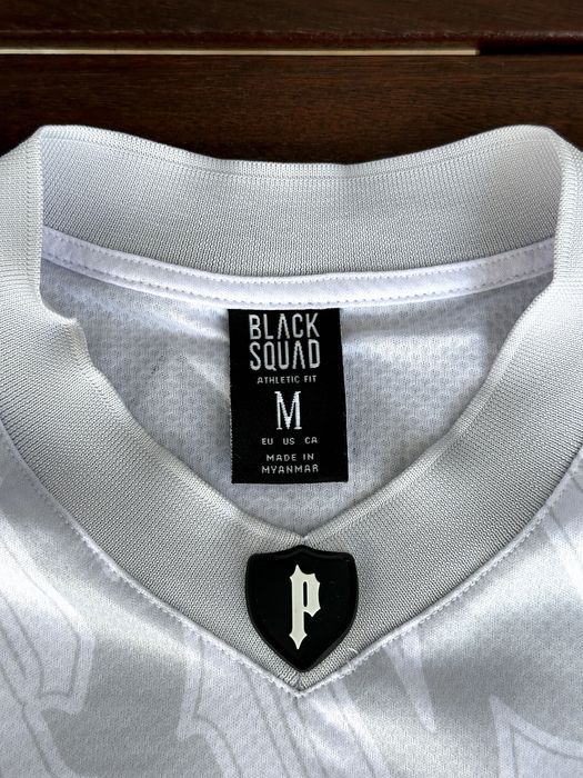 Мъжка "jersey" тениска Black Squad - размер L, КАТО НОВА