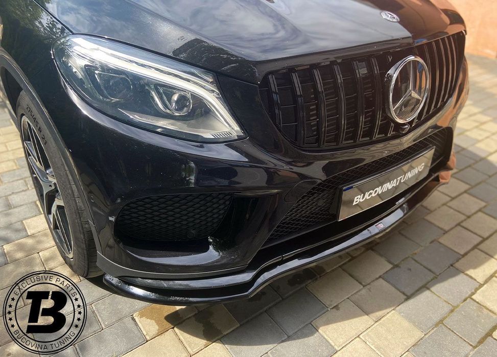 Prelungire Bara Fata compatibila cu Mercedes GLE SUV W166 AMG V1 Maxton Design