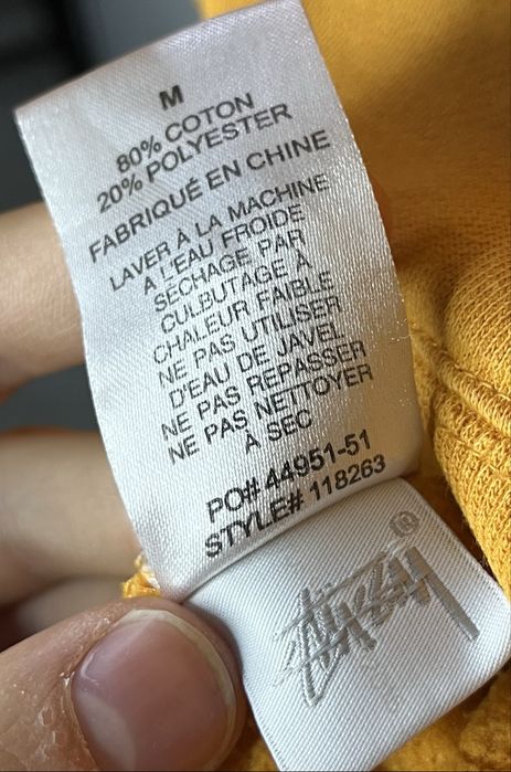 Stussy 3D Raised Applique Crewneck Sweatshirt Мъжка Блуза