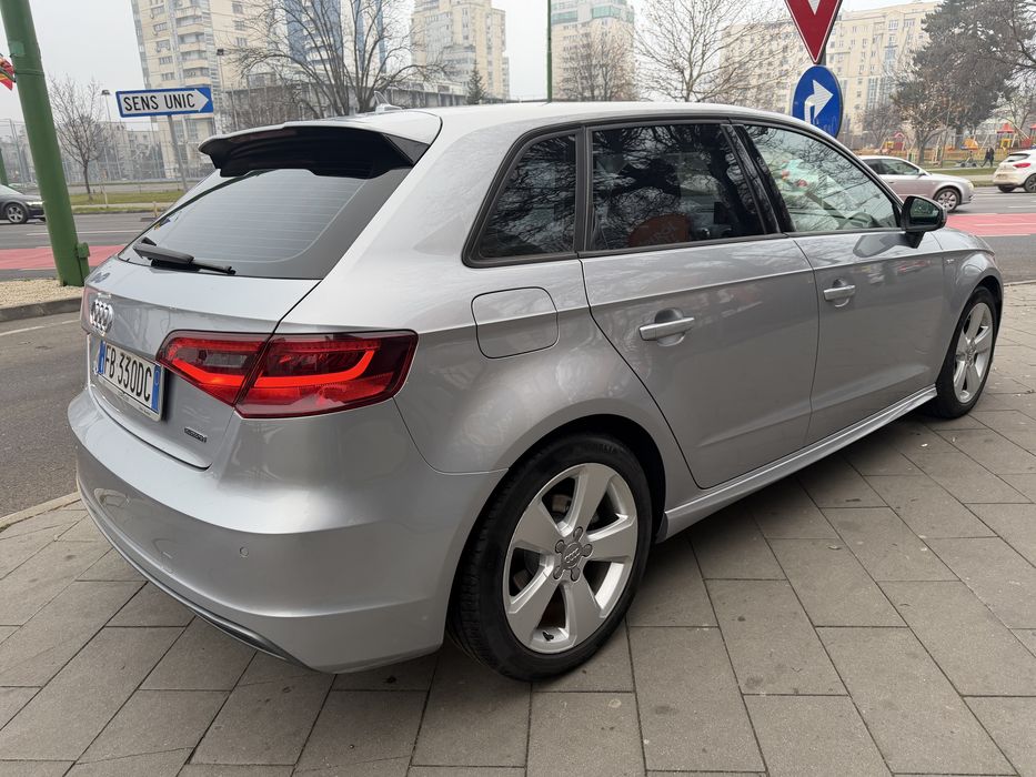 Audi A3 S-line QUATRO S-tronic 2016 nerulata RO proprietar