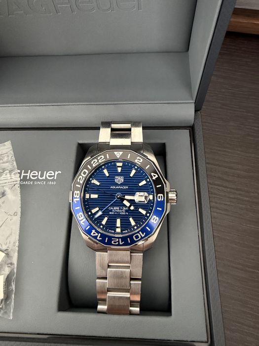 TAG Heuer Aquaracer 300M GMT Calibru 7 Batman