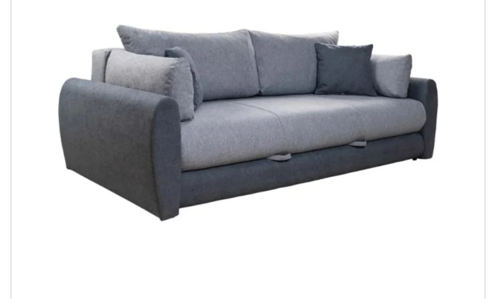 Сиво Канапе с Функция сън ДОМО 235/115/95 СМ