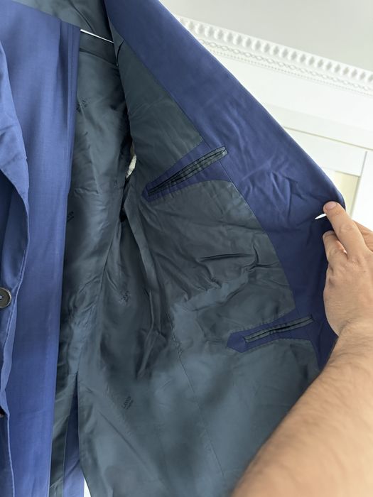 Costum Lanvin 15 Faubourg Original - 100% Casmir - Mărimea 52